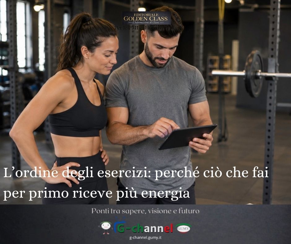 L’ordine degli esercizi: perché ciò che fai per primo riceve più energia